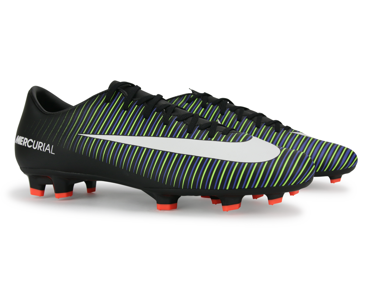 Nike Men's Mercurial Victory VI FG Black/White/Electric Green