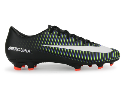Nike Men's Mercurial Victory VI FG Black/White/Electric Green