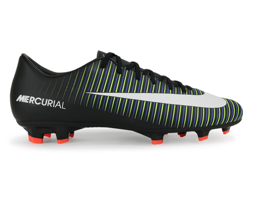 Nike Men's Mercurial Victory VI FG Black/White/Electric Green