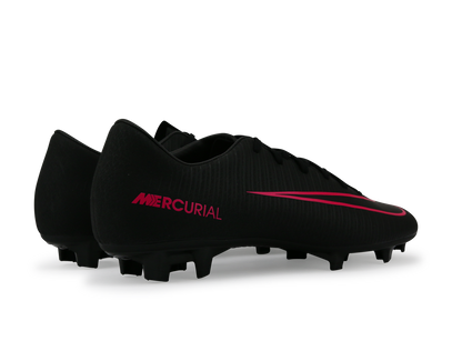 Nike Men's Mercurial Victory VI FG Black/Black/Pink Blast
