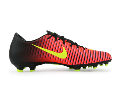 Nike Men's  Mercurial Victory VI FG Total Crimson/Volt Black/Pink Blast