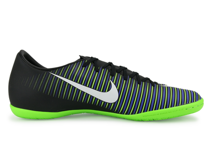 Nike Men's MercurialX Victory VI Indoor Shoes Black/White/Electric Green