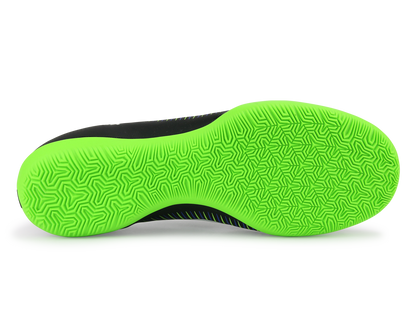 Nike Men's MercurialX Victory VI Indoor Shoes Black/White/Electric Green