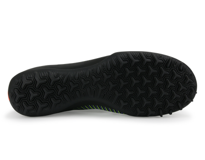 Nike Men's MercurialX Victory VI Turf Shoes Black/White/Electric Green