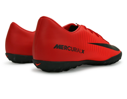 Nike Men's MercurialX Victory Turf Soccer Shoes University Red/Black