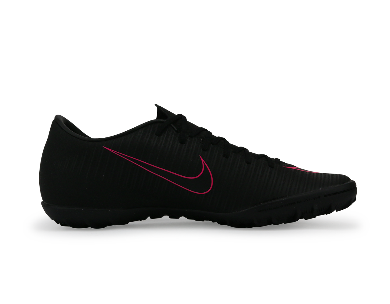 Nike Men's MercurialX Victory VI Turf Soccer Shoes Black/Black/Pink Blast