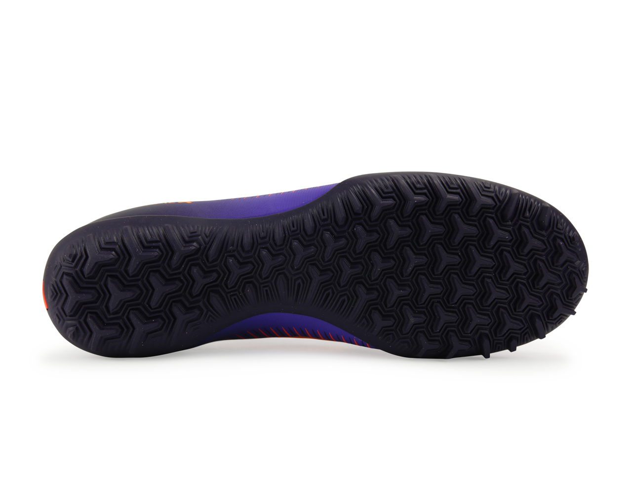 Nike Men's MercurialX Victory VI Turf Soccer Shoes Purple Dynasty/Bright Citrus/Hyper Grape