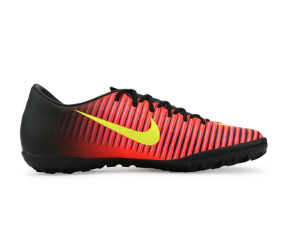 Nike Men's Mercurial Victory VI Turf Scocer Shoes Total Crimson/Volt Black/Pink Blast