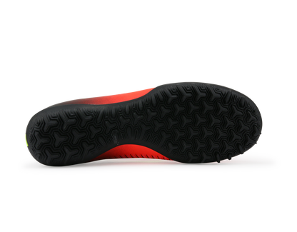 Nike Men's Mercurial Victory VI Turf Scocer Shoes Total Crimson/Volt Black/Pink Blast