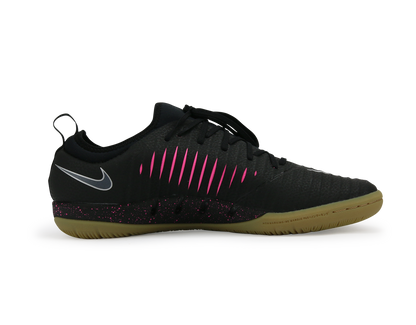Nike Men's MercurialX Finale II Indoor Soccer Shoes /Black Pink/Blast Gum/Light Brown