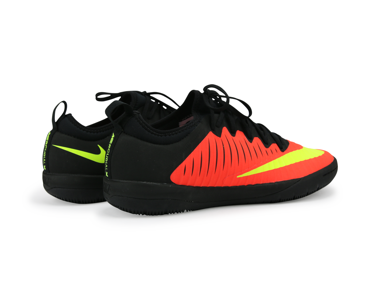 Nike Men's MercurialX Finale II Indoor Soccer Shoes  Total Crimson/Volt/Pink