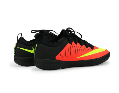 Nike Men's MercurialX Finale II Indoor Soccer Shoes  Total Crimson/Volt/Pink