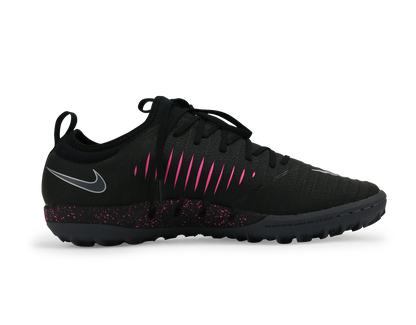 Nike Men's MercurialX Finale II Turf Soccer Shoes Black Pink/Blast Gum/Light Brown