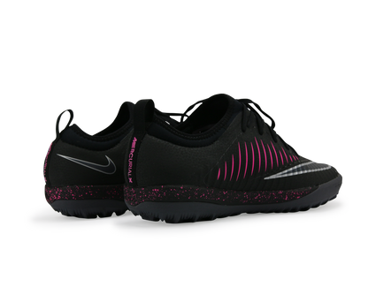 Nike Men's MercurialX Finale II Turf Soccer Shoes Black Pink/Blast Gum/Light Brown