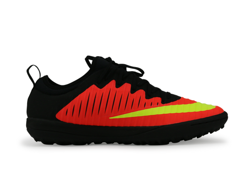 Nike Men's MercurialX Finale II Turf Soccer Shoes Total Crimson/Volt/Pink
