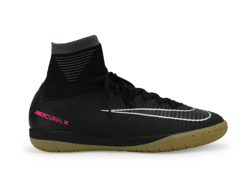 Nike Men's MercurialX Proximo II Indoor Soccer Shoes Black/Black/Gum