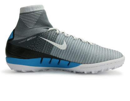 Nike Men's MercurialX Proximo II Dynamic Fit Turf Soccer Shoes Wolf Grey/White/Pure Platinum