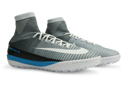 Nike Men's MercurialX Proximo II Dynamic Fit Turf Soccer Shoes Wolf Grey/White/Pure Platinum