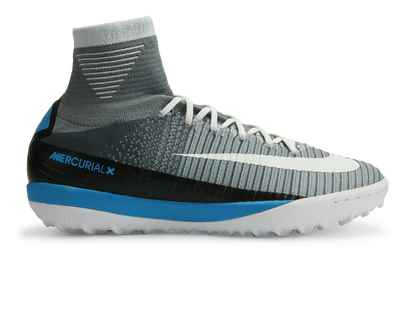 Nike Men's MercurialX Proximo II Dynamic Fit Turf Soccer Shoes Wolf Grey/White/Pure Platinum