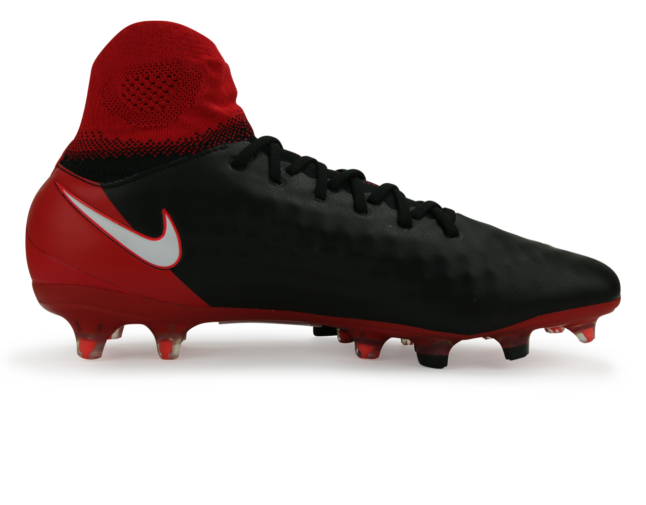 Nike Men's Magista Orden II FG Black/White/University Red