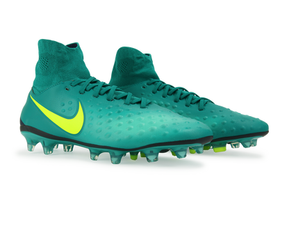 Nike Men's Magista Orden II FG Rio Teal/Volt/Obsidian/Clear Jade