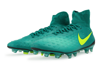 Nike Men's Magista Orden II FG Rio Teal/Volt/Obsidian/Clear Jade