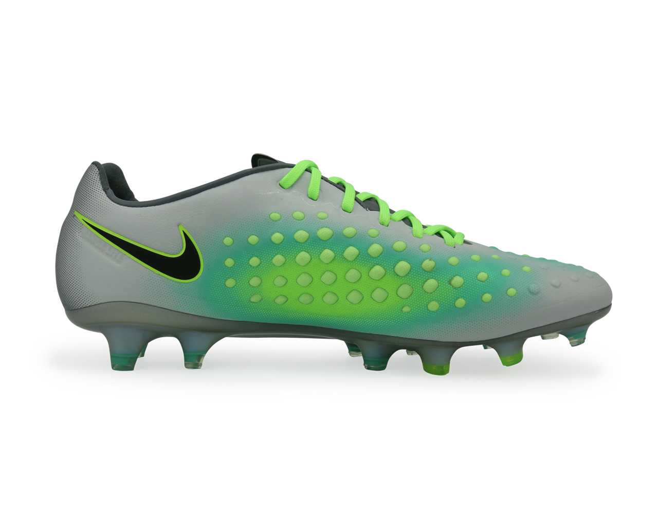 Nike Men's Magista Opus II FG Pure Platinum/Black/Ghost Green
