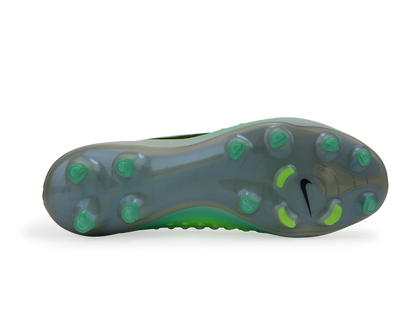 Nike Men's Magista Opus II FG Pure Platinum/Black/Ghost Green
