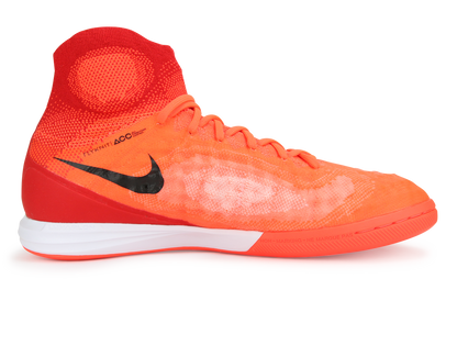 Nike Men's MagistaX Proximo II Indoor Soccer Shoes Black/TotalCrimson