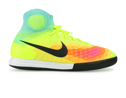 Nike Men's MagistaX Proximo II Indoor Soccer Shoes Volt/Black/Hyper/Turquoise