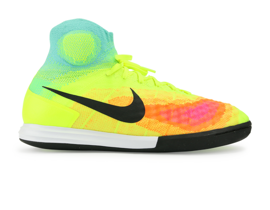 Nike Men's MagistaX Proximo II Indoor Soccer Shoes Volt/Black/Hyper/Turquoise