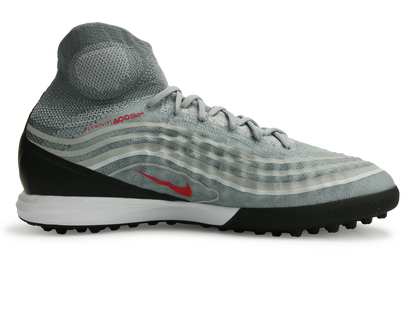 Nike Men's MagistaX Proximo II Dynamic Fit Turf Soccer Shoes Cool Grey/Varsity Red/Black/Wolf Grey