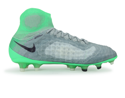 Nike Women's Magista Obra II FG Wolf Grey/Purple Dynasty/Electric Green
