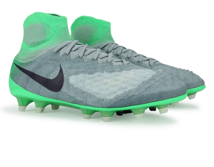 Nike Women's Magista Obra II FG Wolf Grey/Purple Dynasty/Electric Green