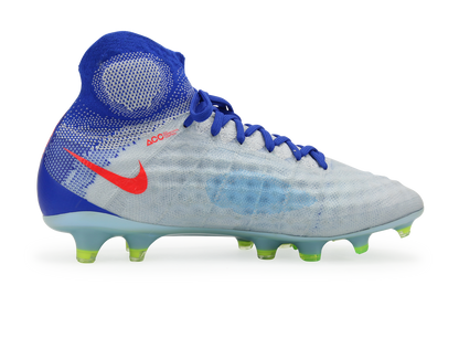 Nike Women's Magista Obra II FG White/Bright Crimson/Racer Blue