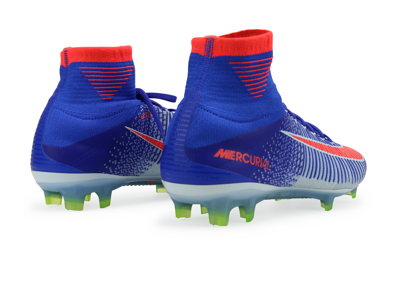 Nike Women's Mercurial Superfly V FG White/Bright Crimson/Racer Blue
