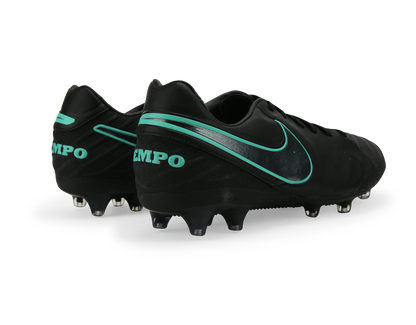 Nike Men's Tiempo Legacy II AG-Pro Black/Hyper Turqouise