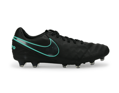 Nike Men's Tiempo Legacy II AG-Pro Black/Hyper Turqouise