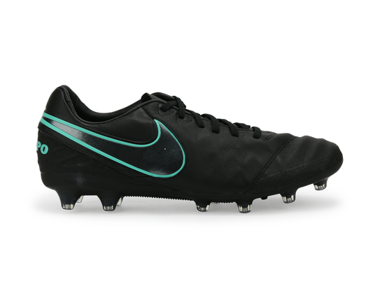 Nike Men's Tiempo Legacy II AG-Pro Black/Hyper Turqouise