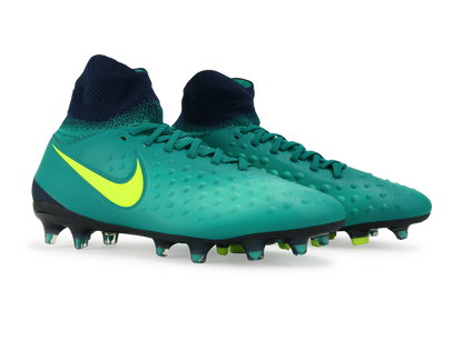 Nike Kids Magista Obra II FG Rio Teal/Volt/Obsidian/Clear Jade