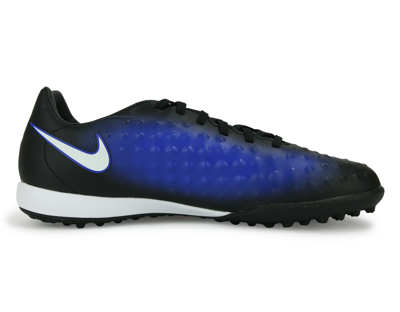 Nike Kids MagistaX Opus Turf Soccer Shoes Black/White/Paramount Blue