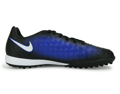 Nike Kids MagistaX Opus Turf Soccer Shoes Black/White/Paramount Blue