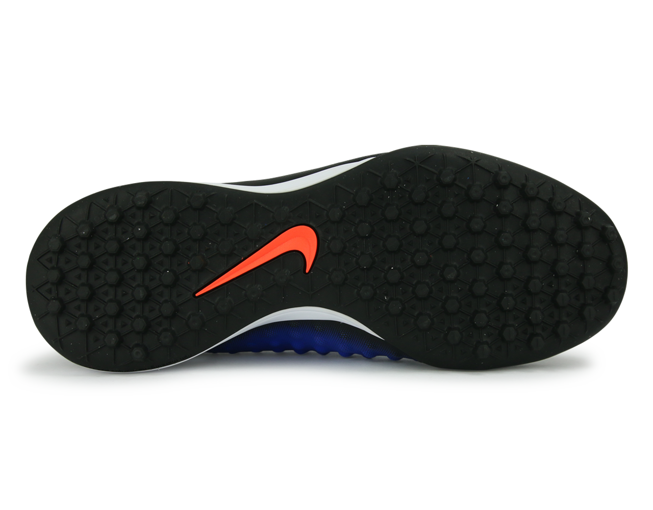 Nike Kids MagistaX Opus Turf Soccer Shoes Black/White/Paramount Blue