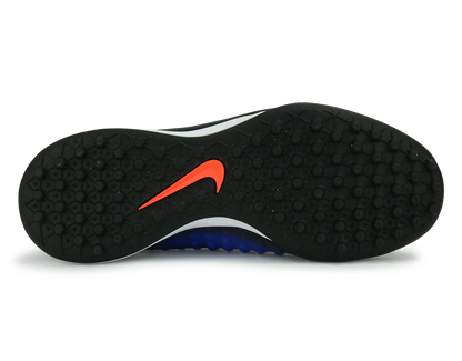 Nike Kids MagistaX Opus Turf Soccer Shoes Black/White/Paramount Blue