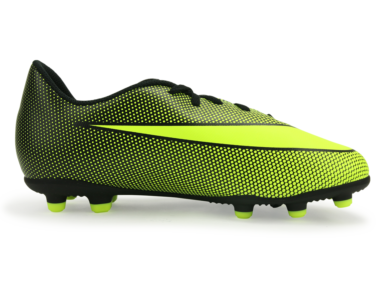 Nike Kids Bravata II FG Black/Volt