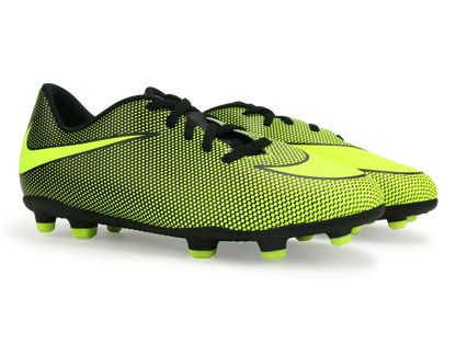 Nike Kids Bravata II FG Black/Volt
