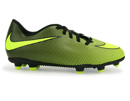 Nike Kids Bravata II FG Black/Volt
