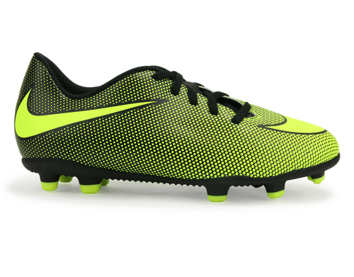 Nike Kids Bravata II FG Black/Volt