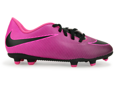 Nike Kids Bravata II FG Pink Blast/Black
