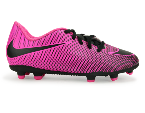 Nike Kids Bravata II FG Pink Blast/Black